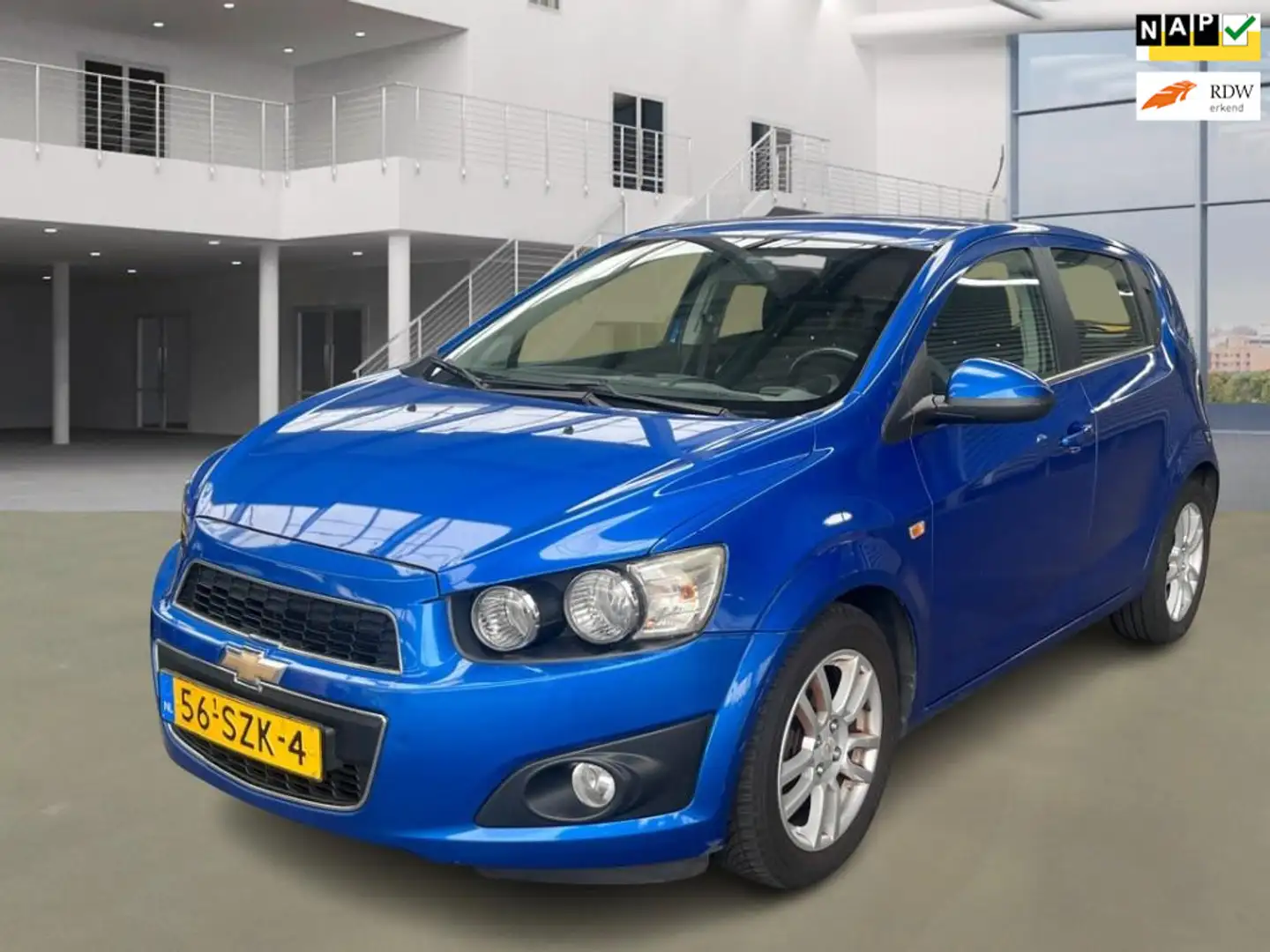Chevrolet Aveo 1.4 LTZ Blauw - 1