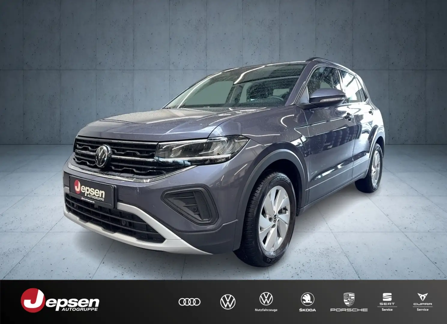Volkswagen T-Cross 1.0 TSI Life /NAVI Gris - 1