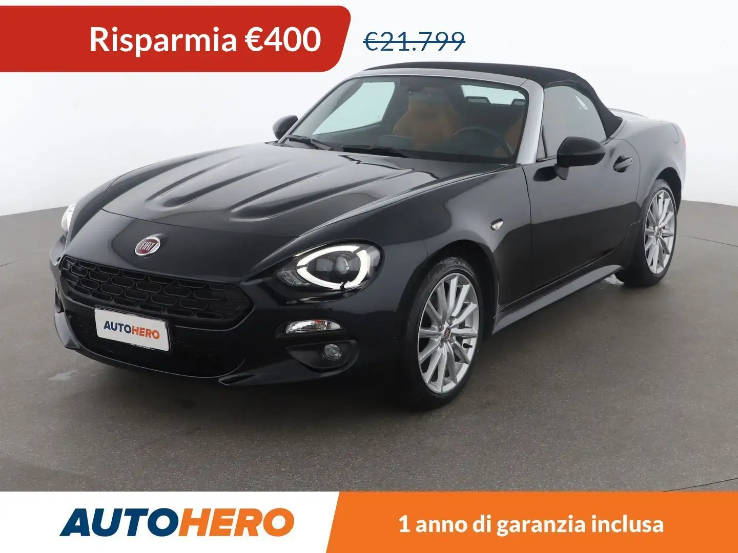 Fiat 124 Spider 1.4 Turbo Lusso Siyah - 1