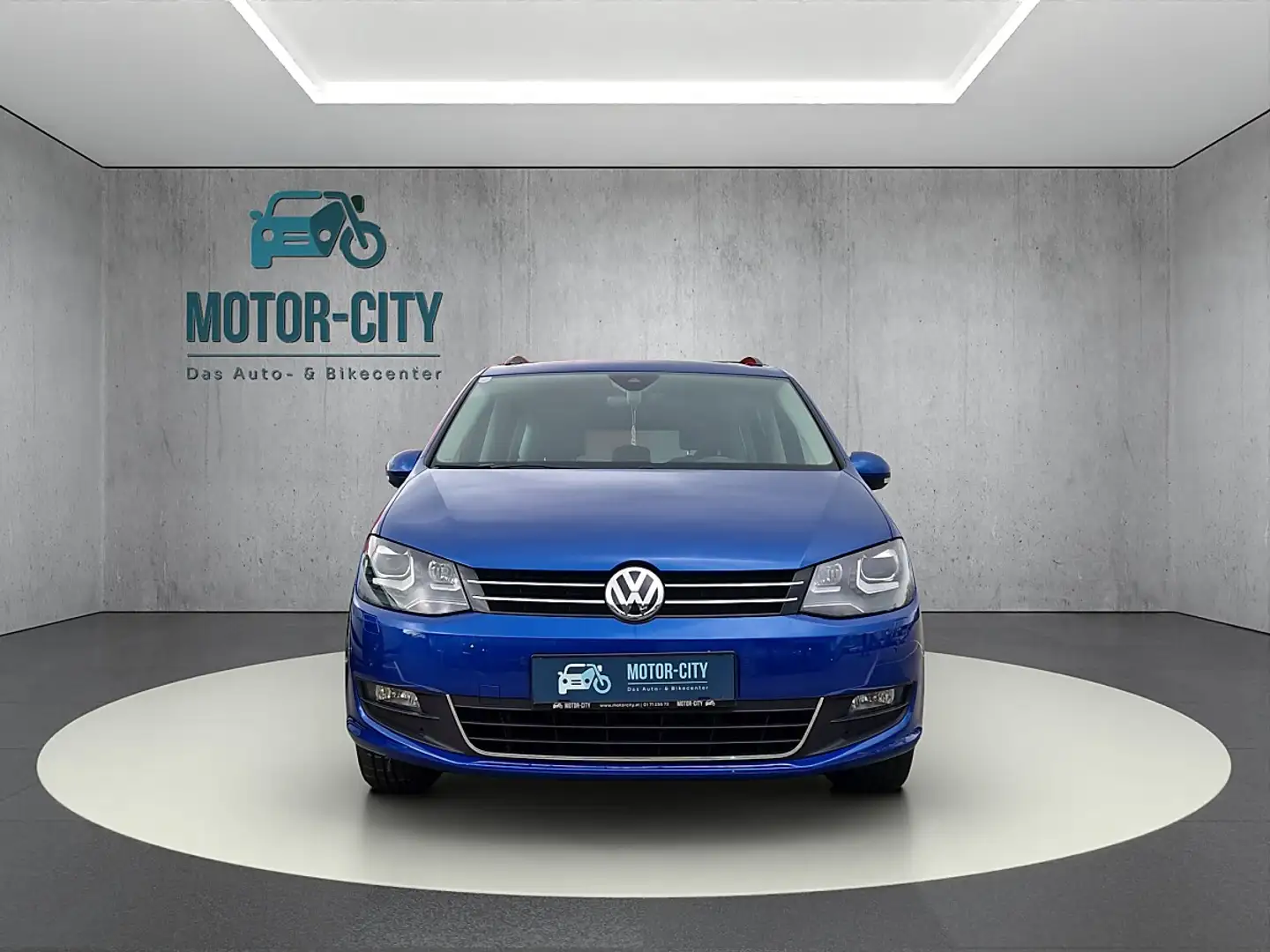 Volkswagen Sharan Comfortline SCR 2,0 TDI DSG ** 7- Sitze ** Blau - 2