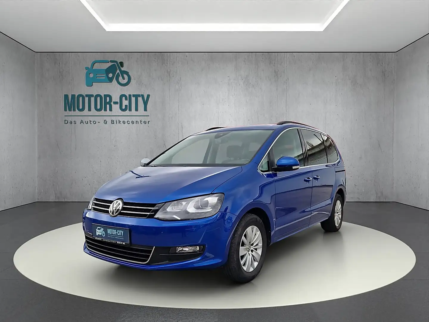 Volkswagen Sharan Comfortline SCR 2,0 TDI DSG ** 7- Sitze ** Blau - 1