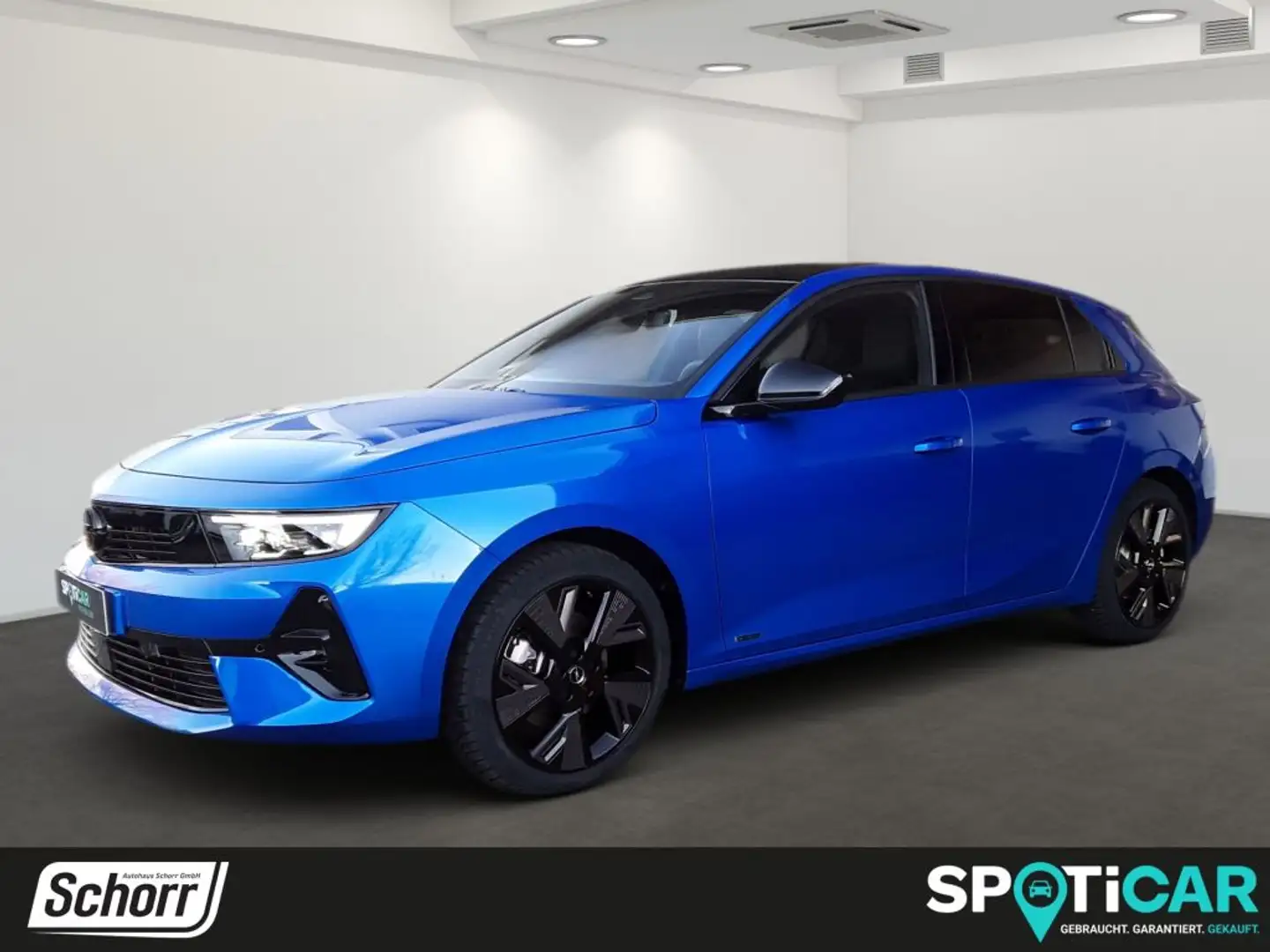 Opel Astra GS Blau - 1