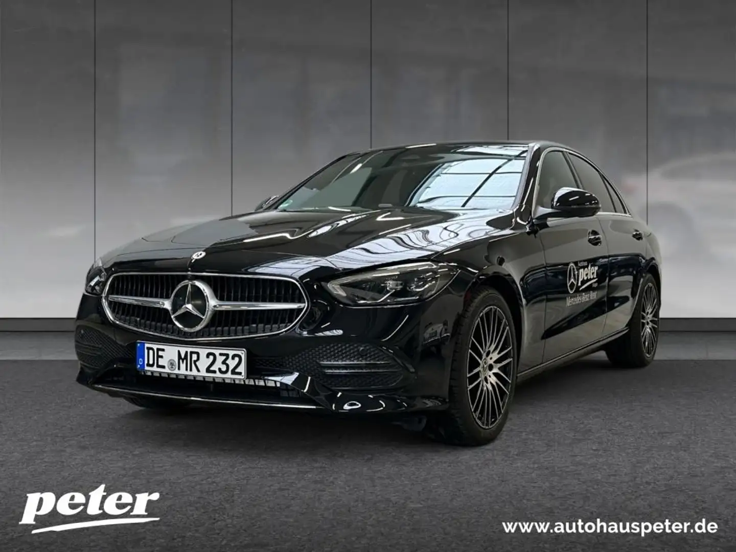 Mercedes-Benz C 180 Avantgarde, Panoramadach, AHV Zwart - 1