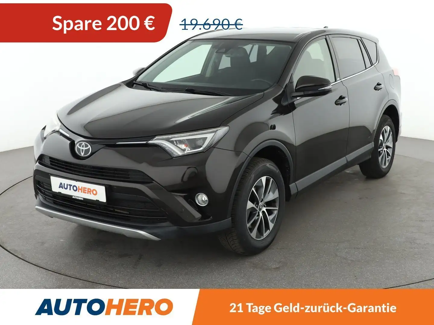 Toyota RAV 4 2.0 Edition-S Aut.*NAVI*ACC*CAM*PDC* Brun - 1