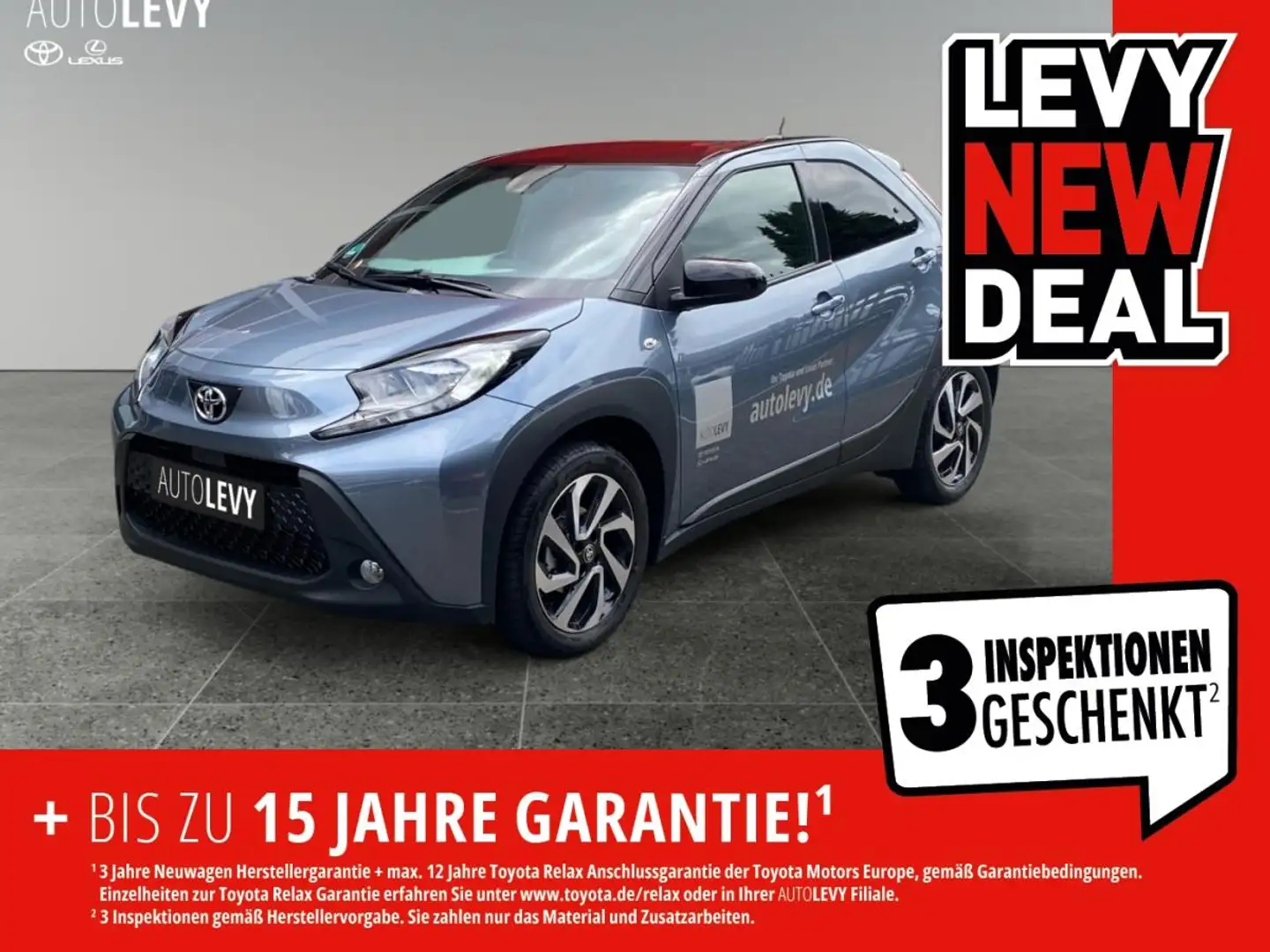 Toyota Aygo X Teamplayer +verschiedene Farben+ *SOFORT* Grau - 1