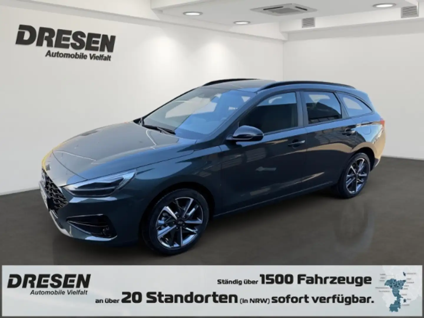 Hyundai i30 Advantage 1.0 T-GDI 100PS DCT Navi Kamera SHZ PDC Zielony - 1