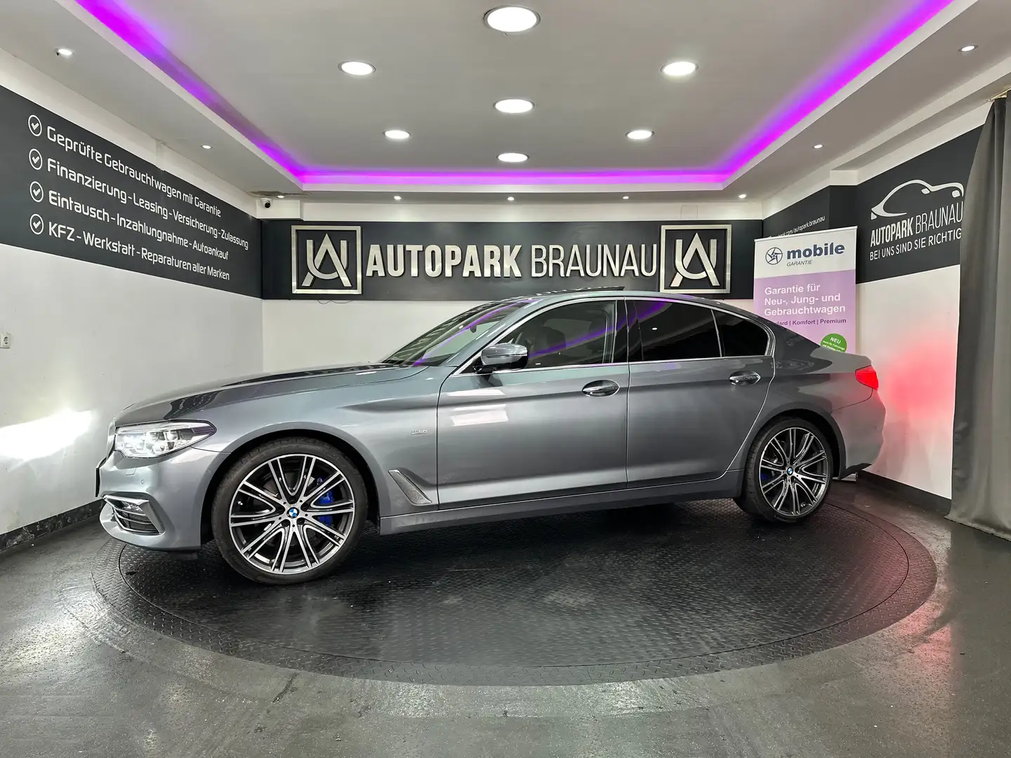 BMW 540 i xDrive Luxury Line Lim. *SCHIEBEDACH*NAPPA* Gris - 2