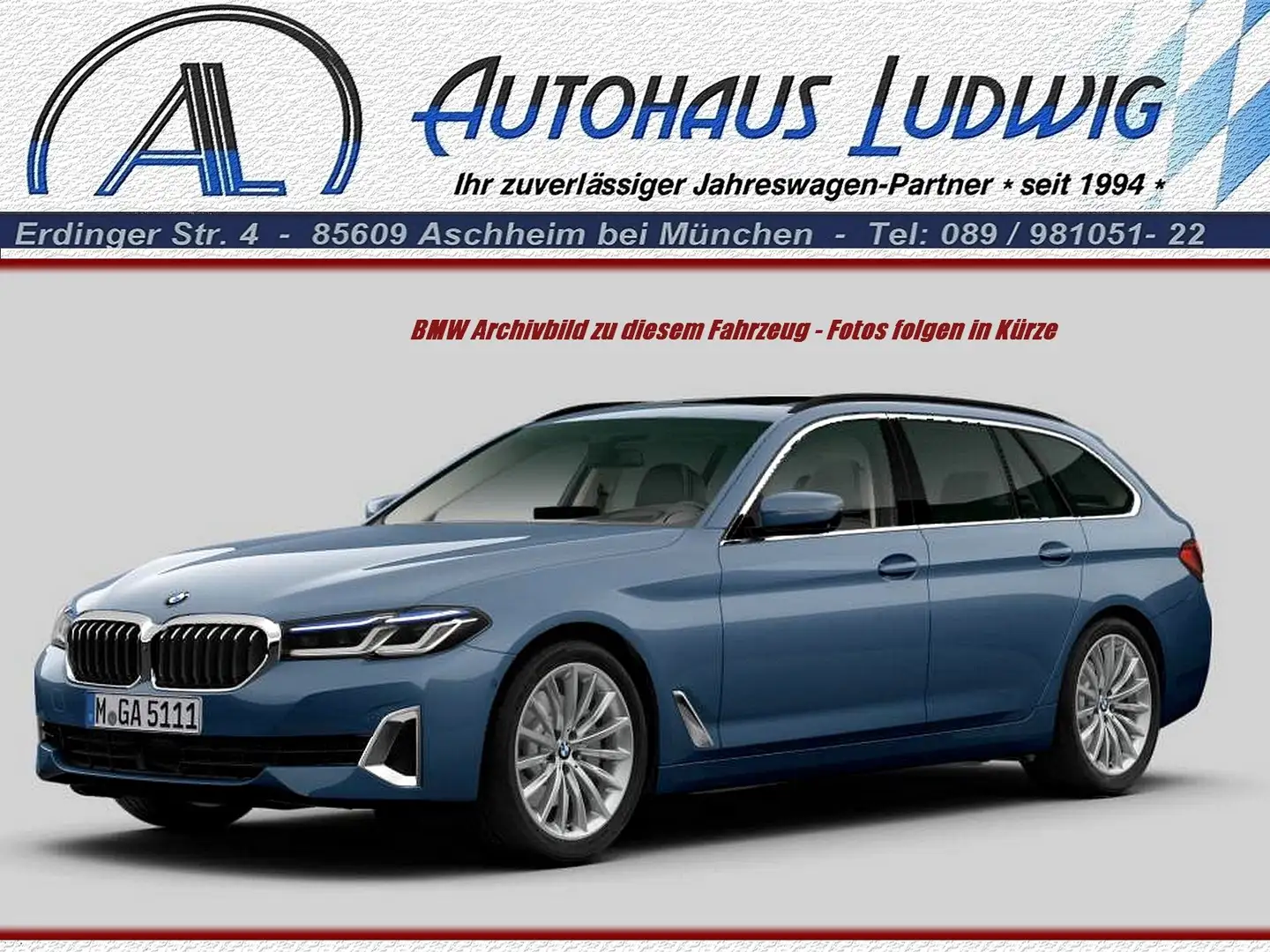 BMW 530 d xDrive*360*Standh*Laser*HUD*Pano*AssProf*93.499 Blau - 1