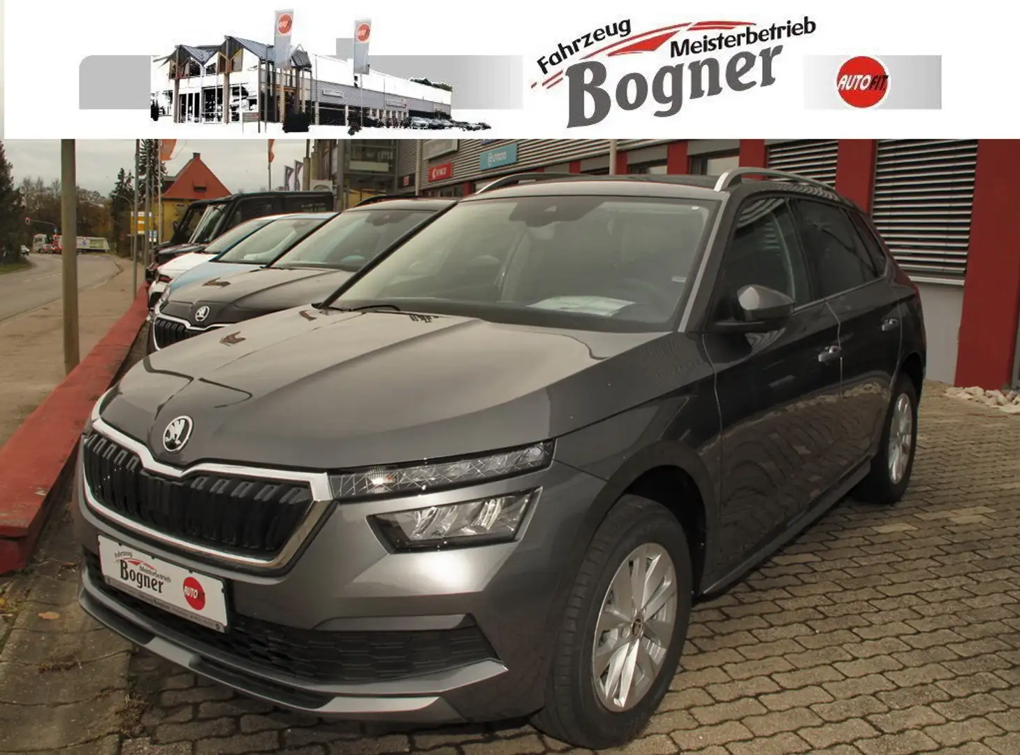 Skoda Kamiq 1.0 TSI Style DSG Navi SHZ PDC LED Grau - 1