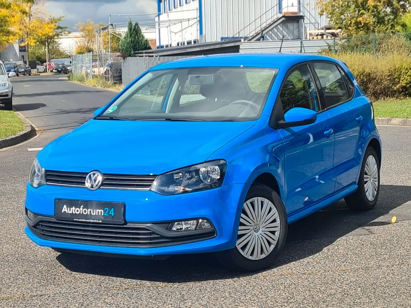 Volkswagen Polo V Trendline*Klima* Bleu - 1