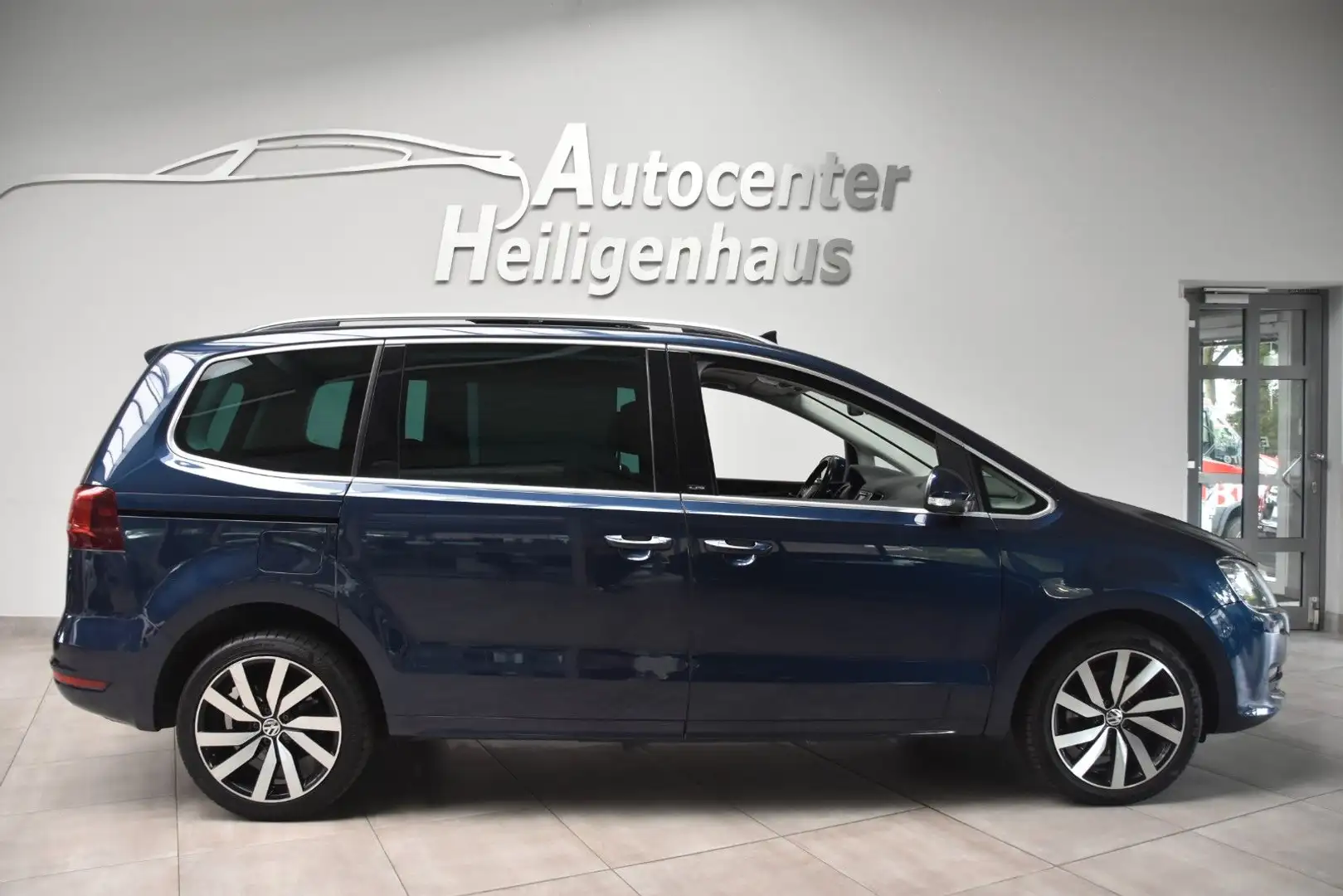 Volkswagen Sharan Allstar DSG Panorama Standheizung Kamera Blau - 2