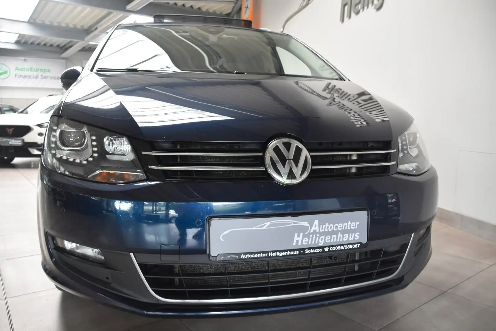 Volkswagen Sharan Allstar DSG Panorama Standheizung Kamera Blau - 1