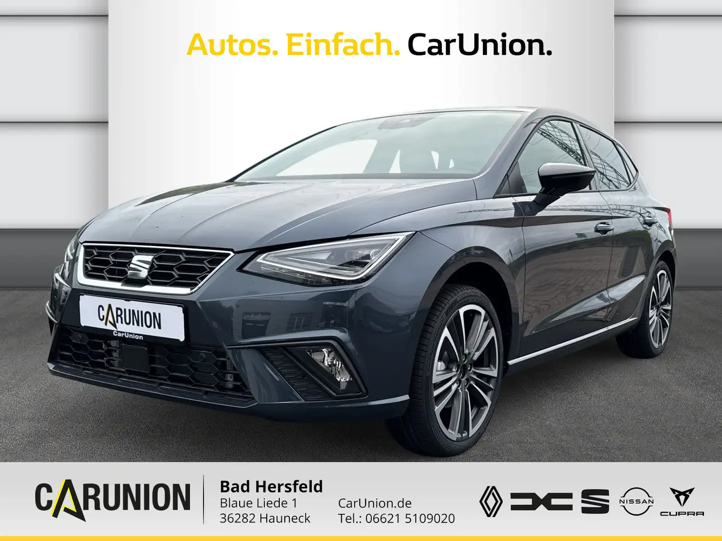 SEAT Ibiza FR Annivers. Edition 1.0 TSI 7-Gang DSG Gris - 1