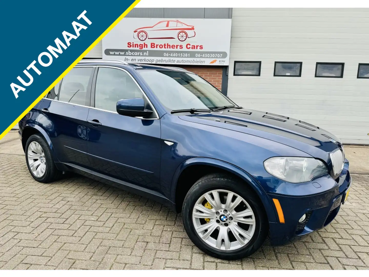 BMW X5 xDrive35i EXE/M-SPORT/PANORAMA/INRUIL MOG!!! Blauw - 1