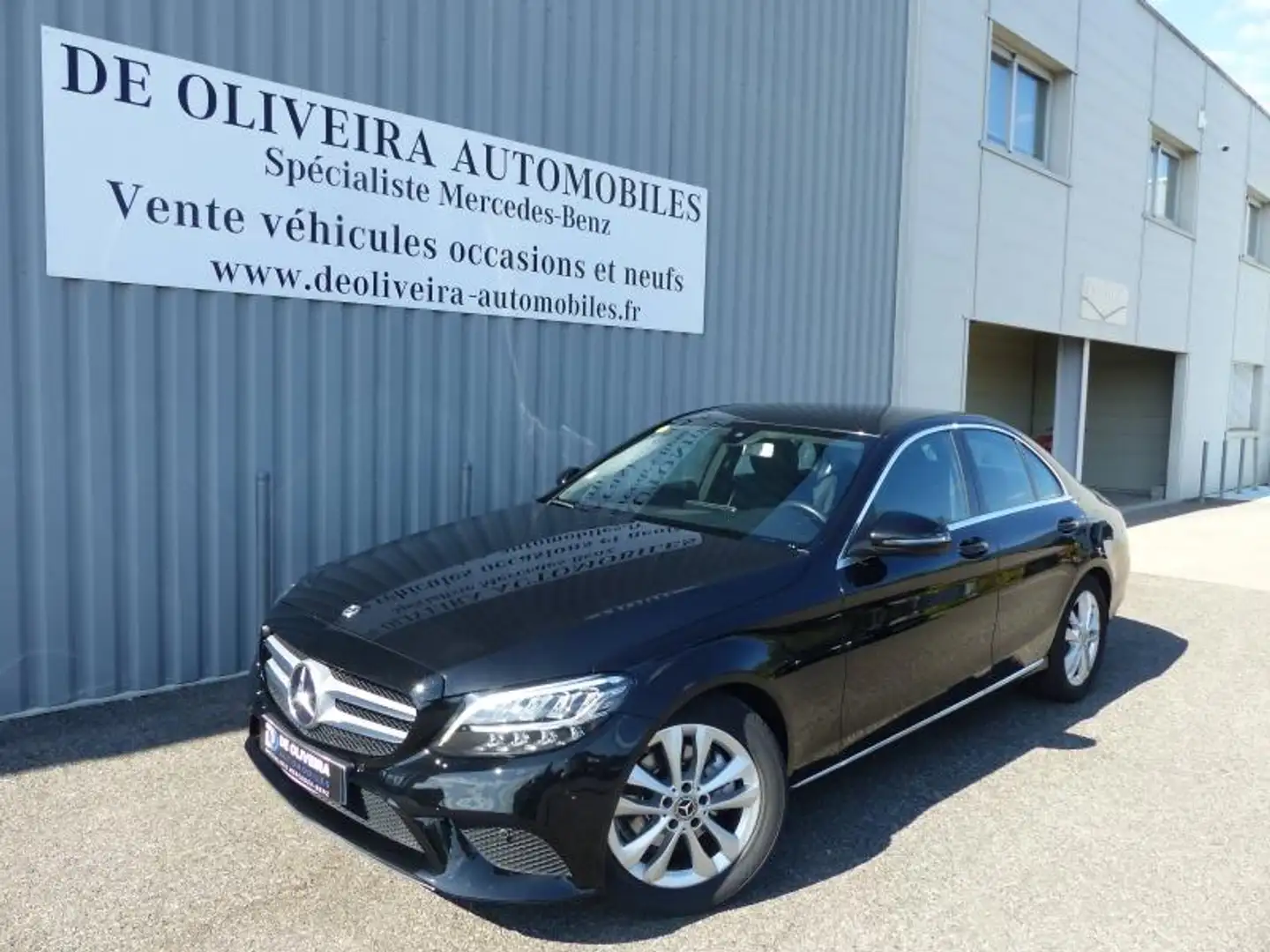 Mercedes-Benz C 200 200 d 150ch Avantgarde Line 9G-Tronic Negro - 1