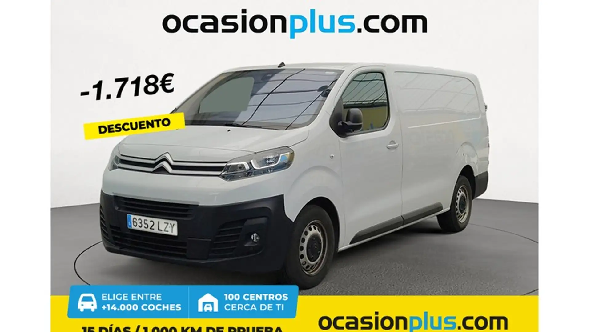 Citroen Jumpy Fg. 1.5 BlueHDI Talla XL S&S 100 Bianco - 1