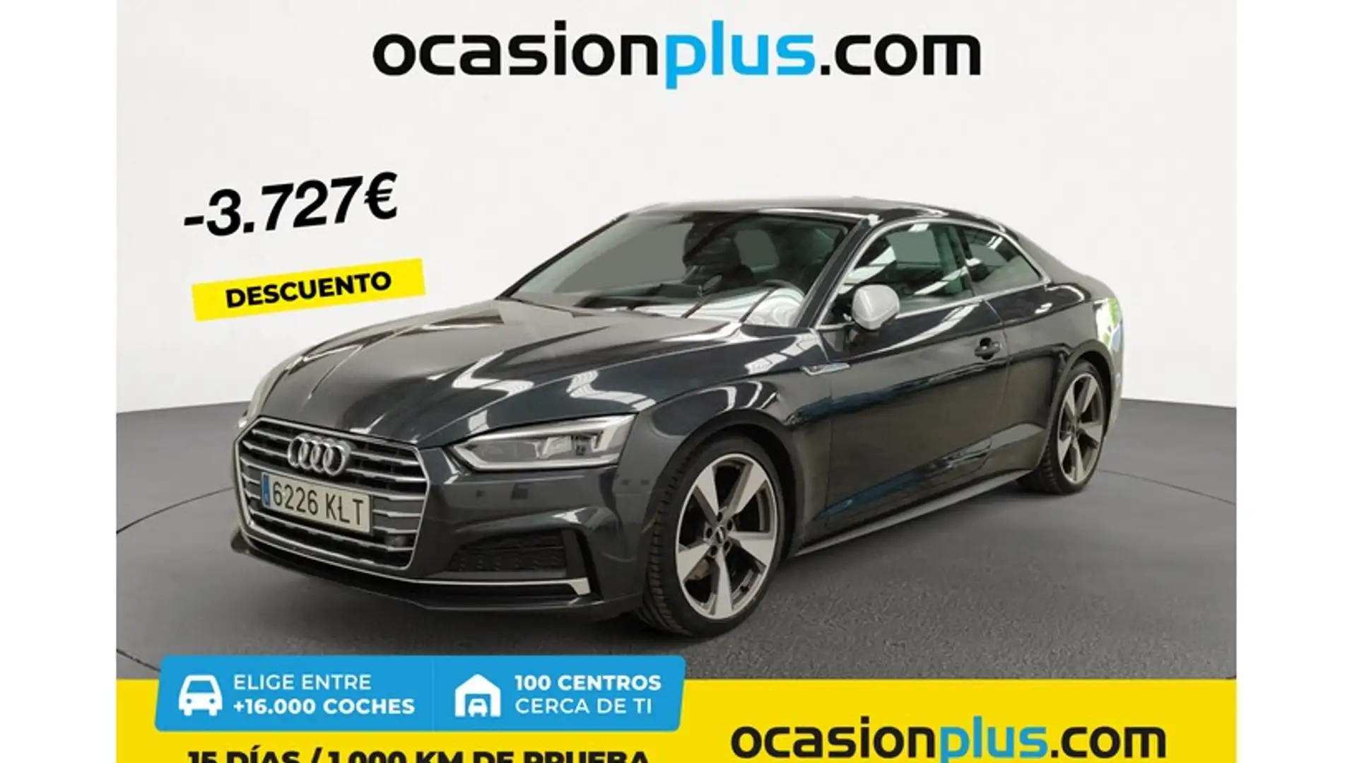 Audi A5 Coupé 40 TFSI S line S tronic Gris - 1