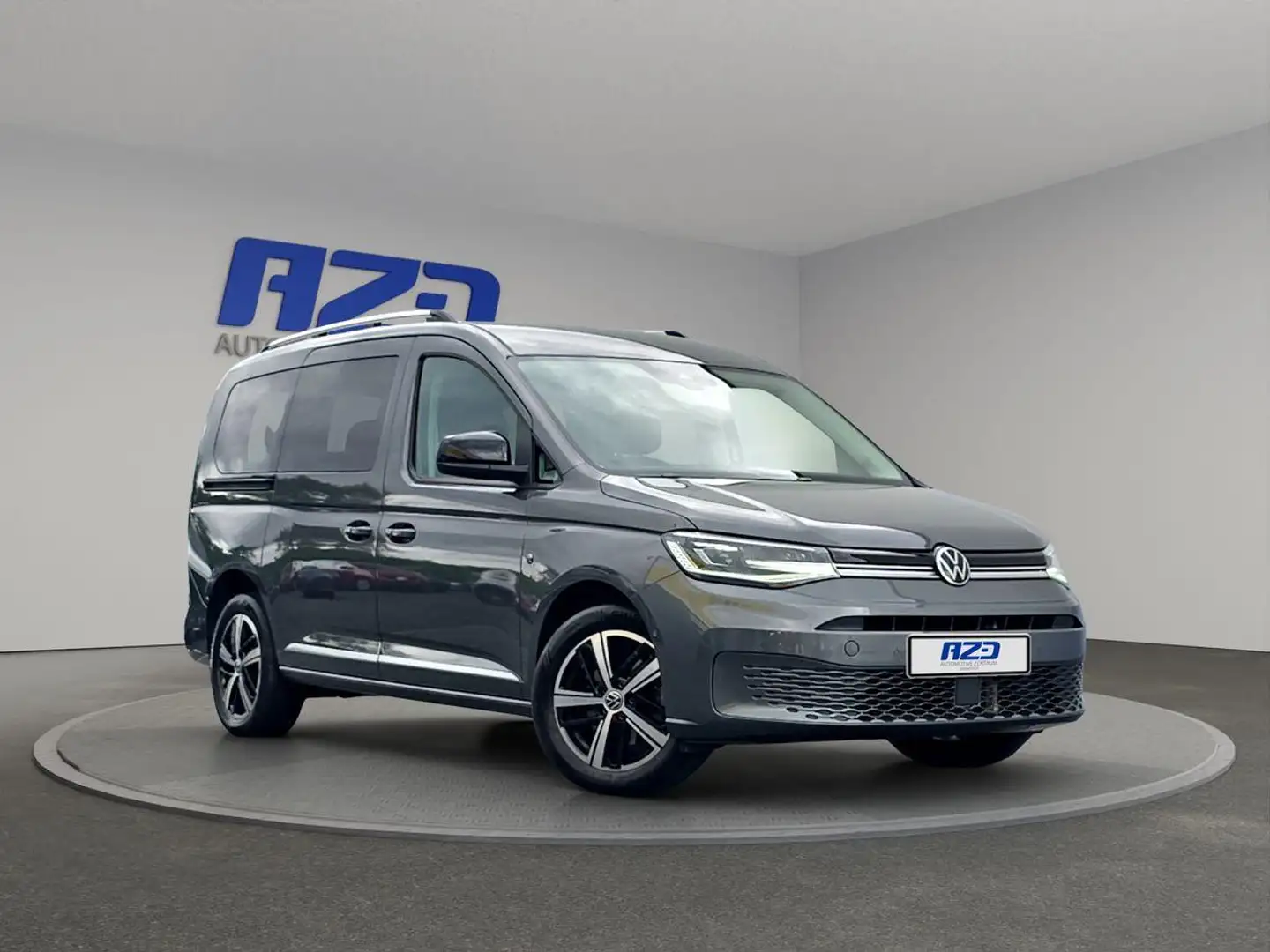 Volkswagen Caddy TDI DSG STNDHZ AHK MATRIX 7SITZE LEDER Gris - 2