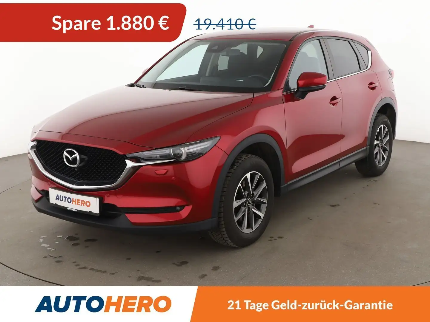 Mazda CX-5 2.2 Turbodiesel Kangei 2WD*NAVI*LED*TEMPO*360°CAM Rot - 1