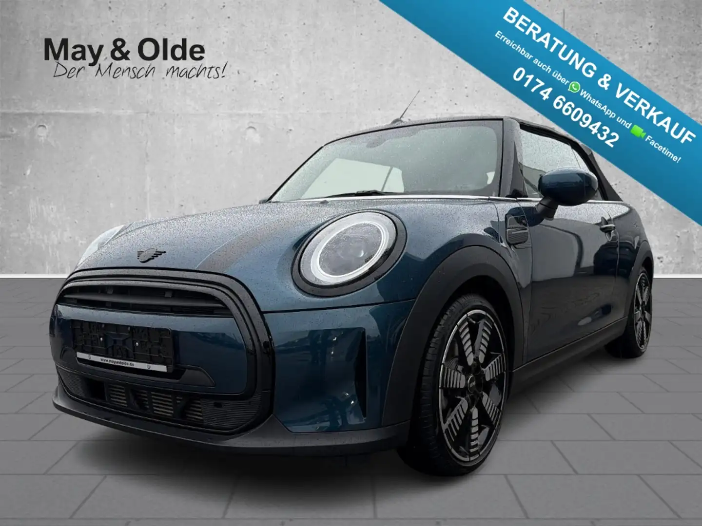 MINI Cooper Cabrio AUt. Sidewalk Edition LED Sitzhzg Blau - 1