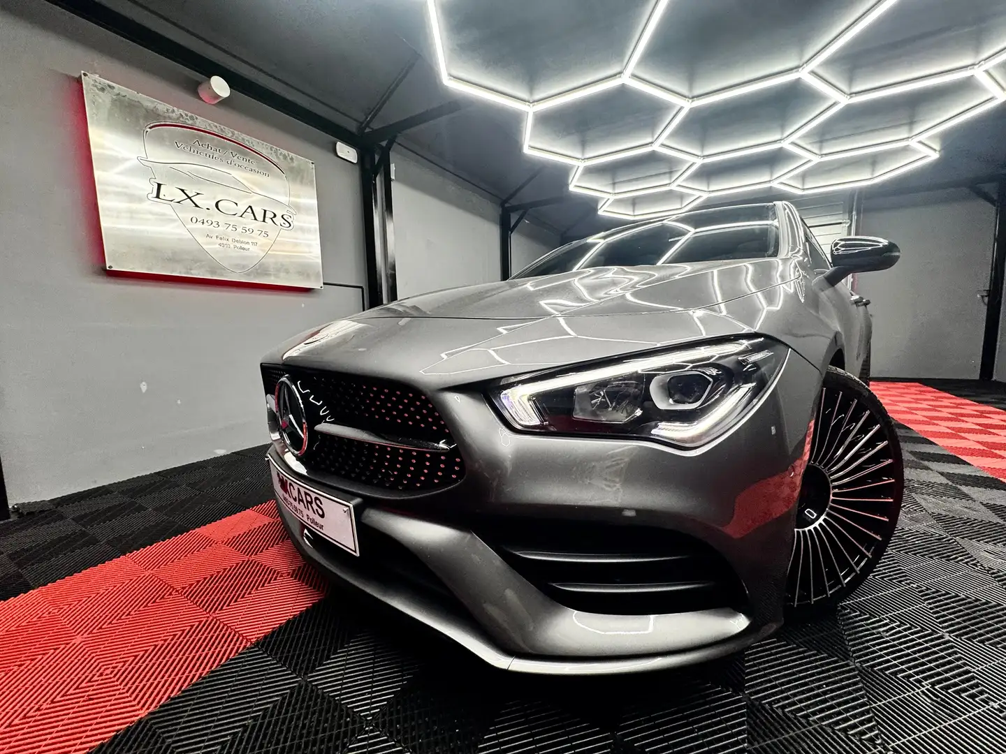 Mercedes-Benz CLA 200 🔺CLA200*TOIT OUVRANT*LED*AUTO🔺 Zilver - 1