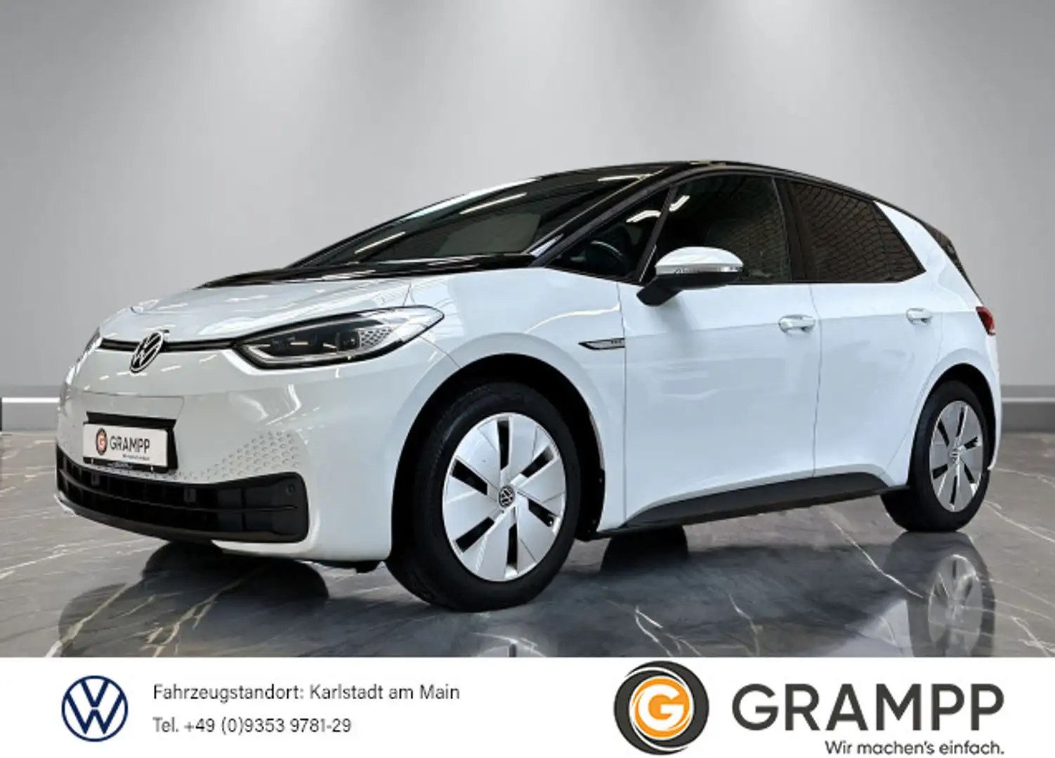 Volkswagen ID.3 Pro Performance +CCS+WÄRMEPUMPE+KAMERA+SHZ+ Weiß - 1