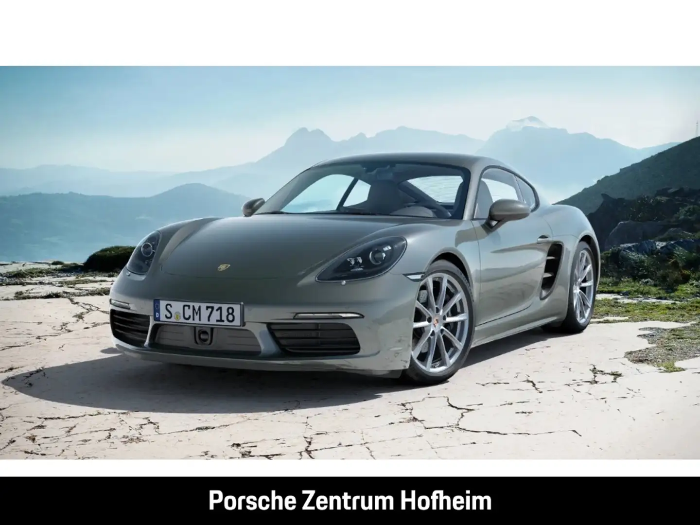 Porsche Cayman 718 Grün - 1