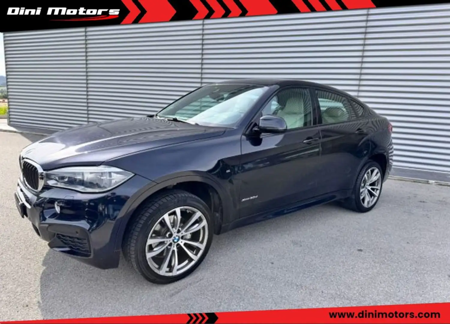 BMW X6 xDrive30d 258CV Msport Harman&Kardon LED M sport Bleu - 1