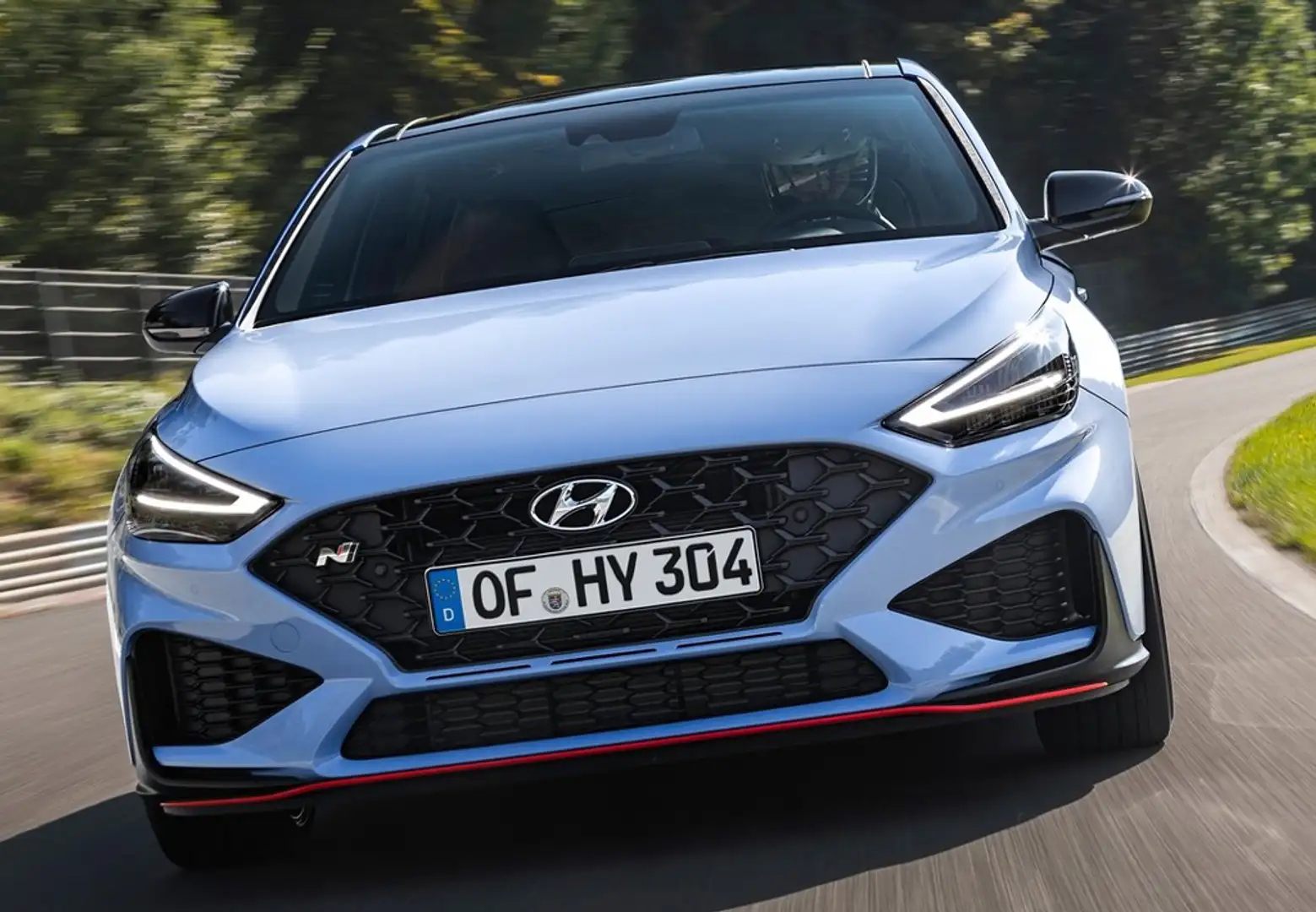 Hyundai i30 2.0 TGDI N Performance 280 Blanc - 1