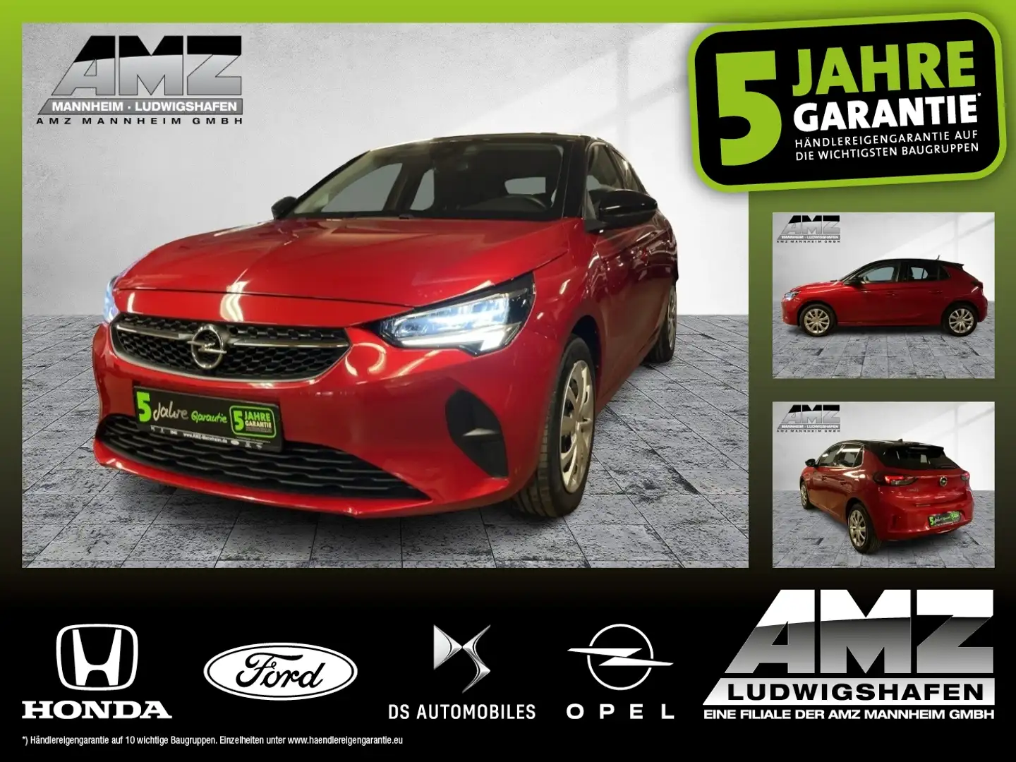 Opel Corsa-e Edition LED+Sitzheizung+Rückfahrkamera Rouge - 1