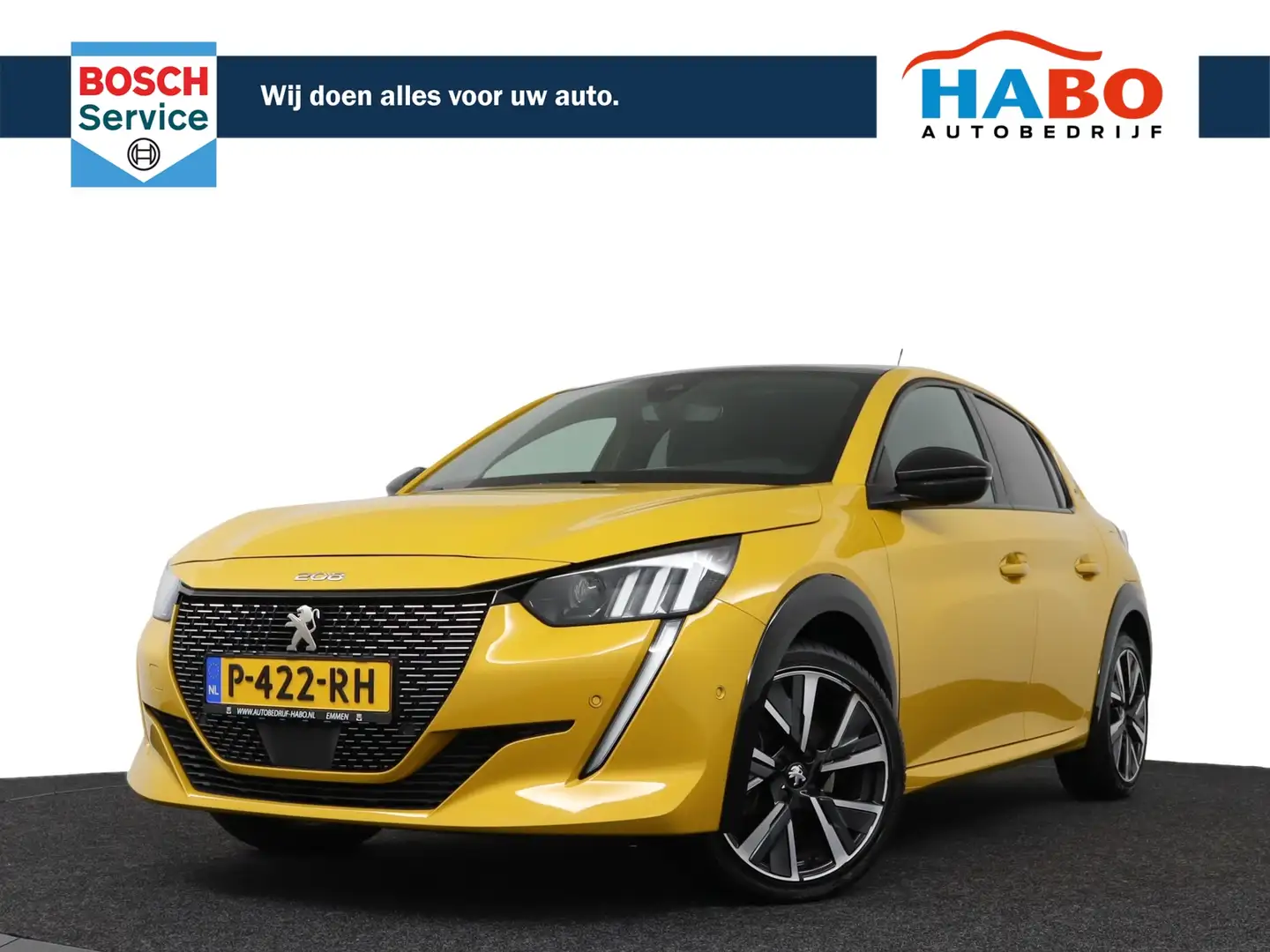 Peugeot 208 1.2 PURETECH GT 100PK ECC/CRUISE/NAV/CAMERA/KEYLES Jaune - 1