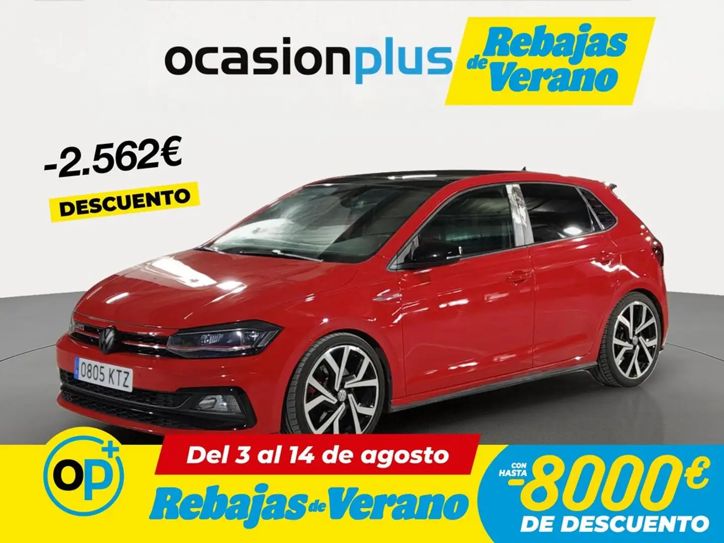 Volkswagen Polo 2.0 TSI GTI Rojo - 1