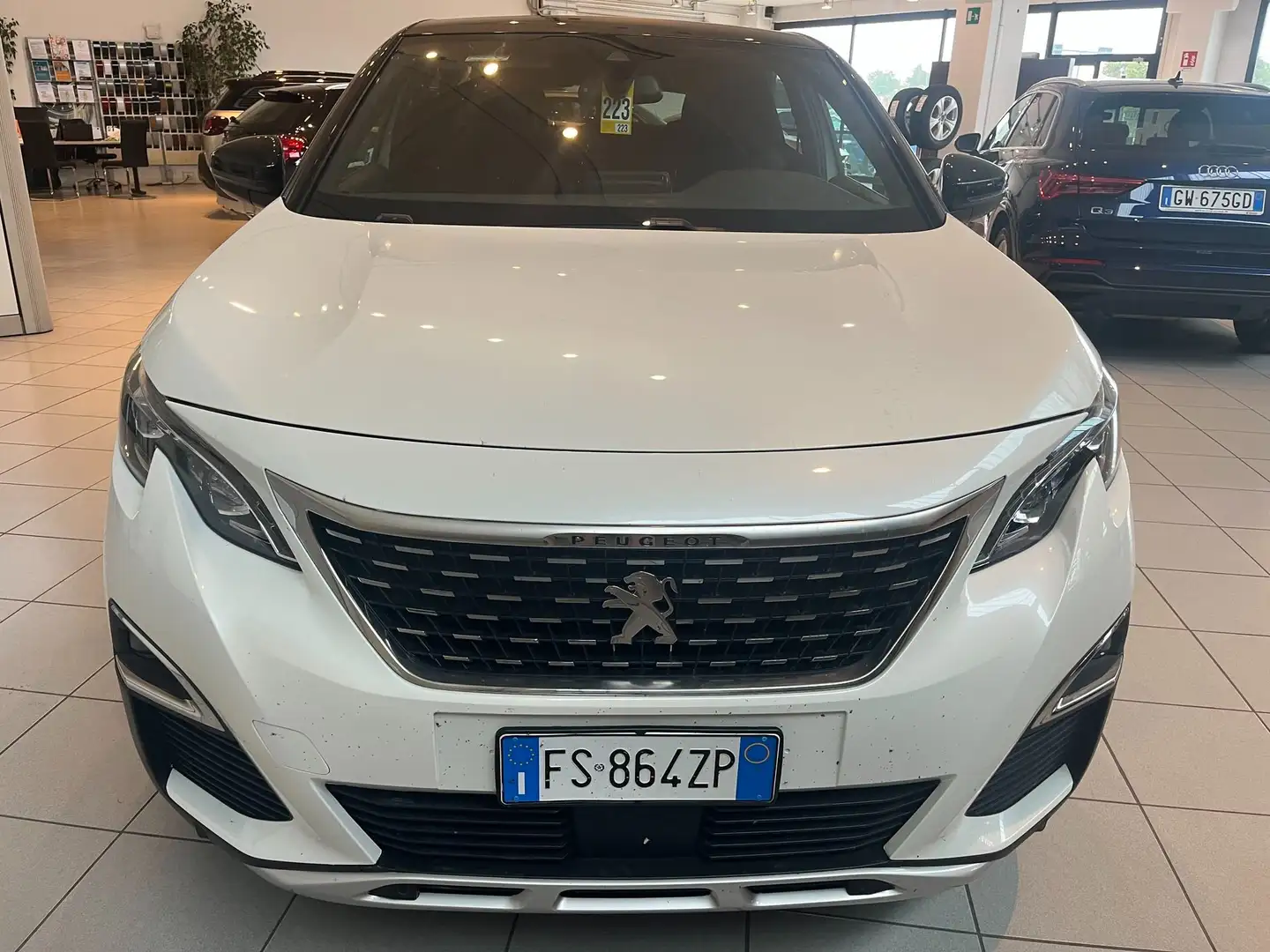 Peugeot 3008 1.5 bluehdi GT Line s DRIVE SELECT!ANGOLO CIECO! Weiß - 2