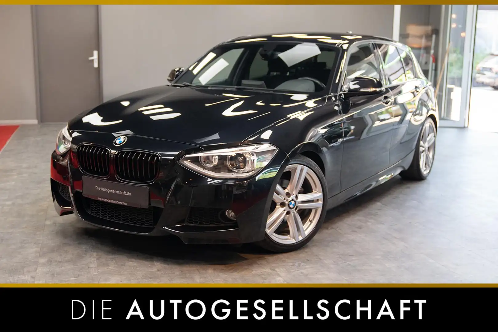 BMW 116 i M SPORT-PAKET*XENON*NAVI*SHZ*2.HD* Zwart - 1