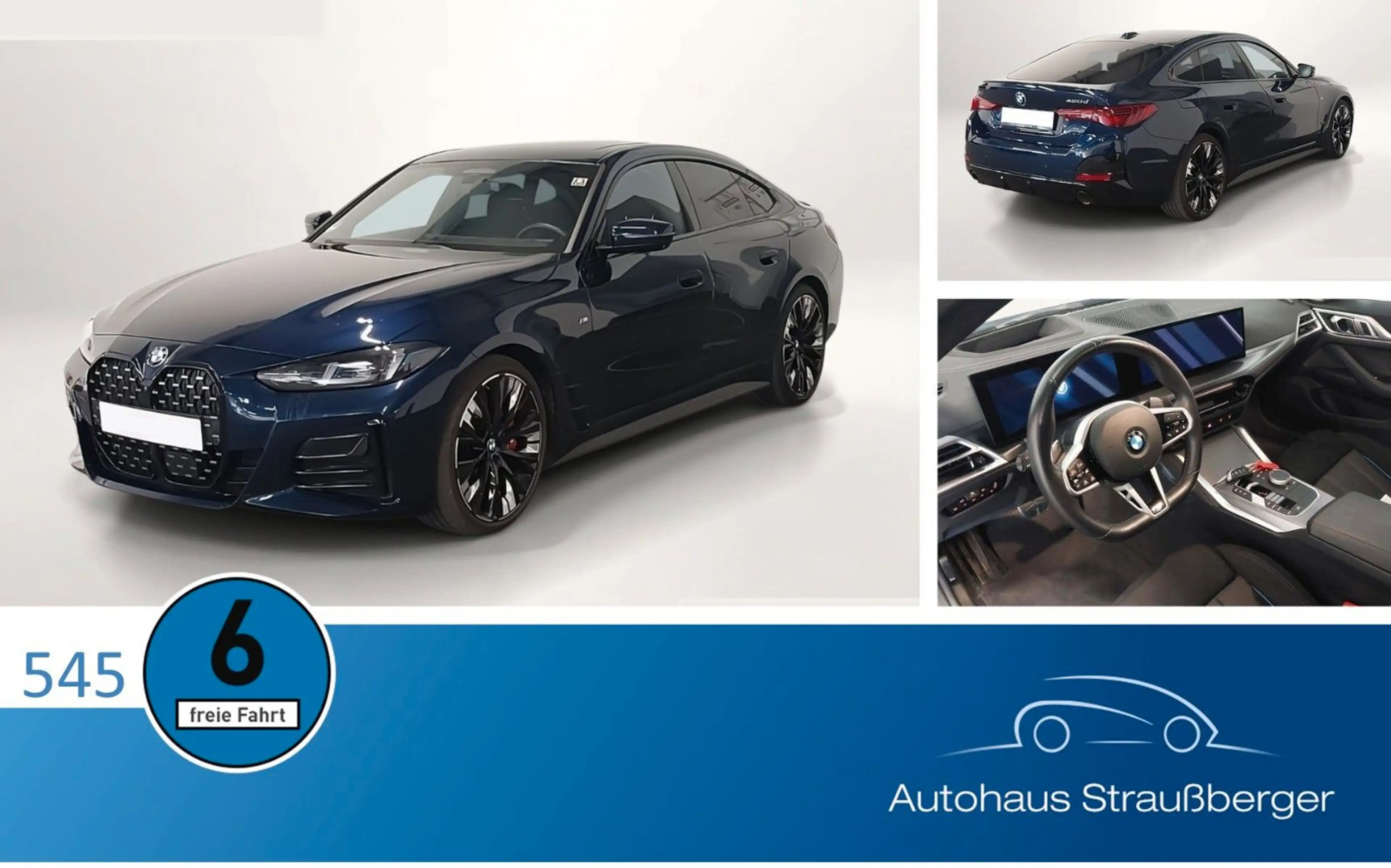 BMW 420 420xd Gran Coupe M Sport Pro AHK ACC GSD H&K