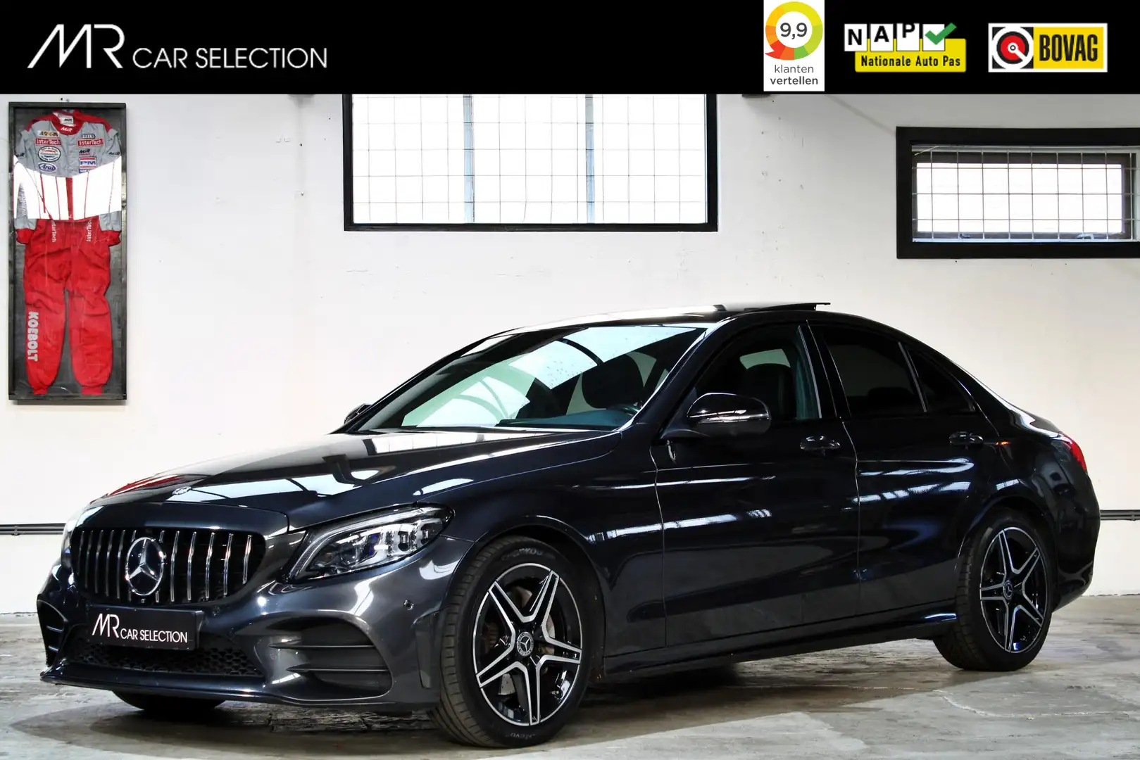Mercedes-Benz C 180 Business Solution AMG | Panoramadak | Apple Carpla Grau - 1
