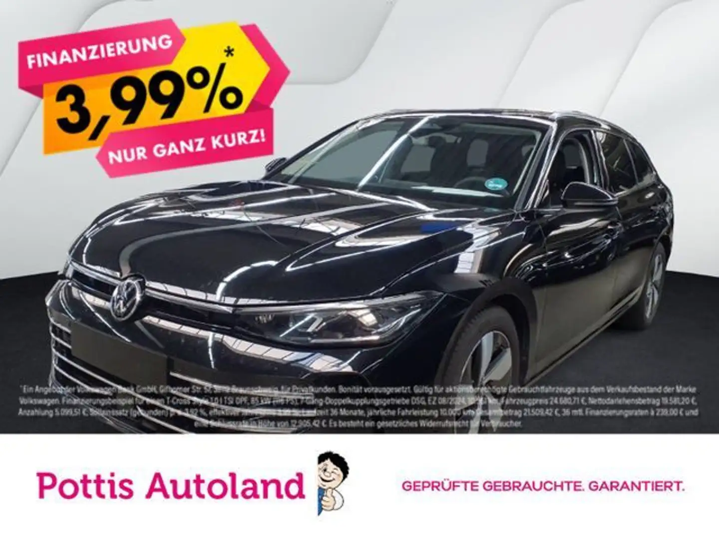 Volkswagen Passat Variant 2.0 TDI DSG ELEGANCE AHK NAVI IQ. Schwarz - 1