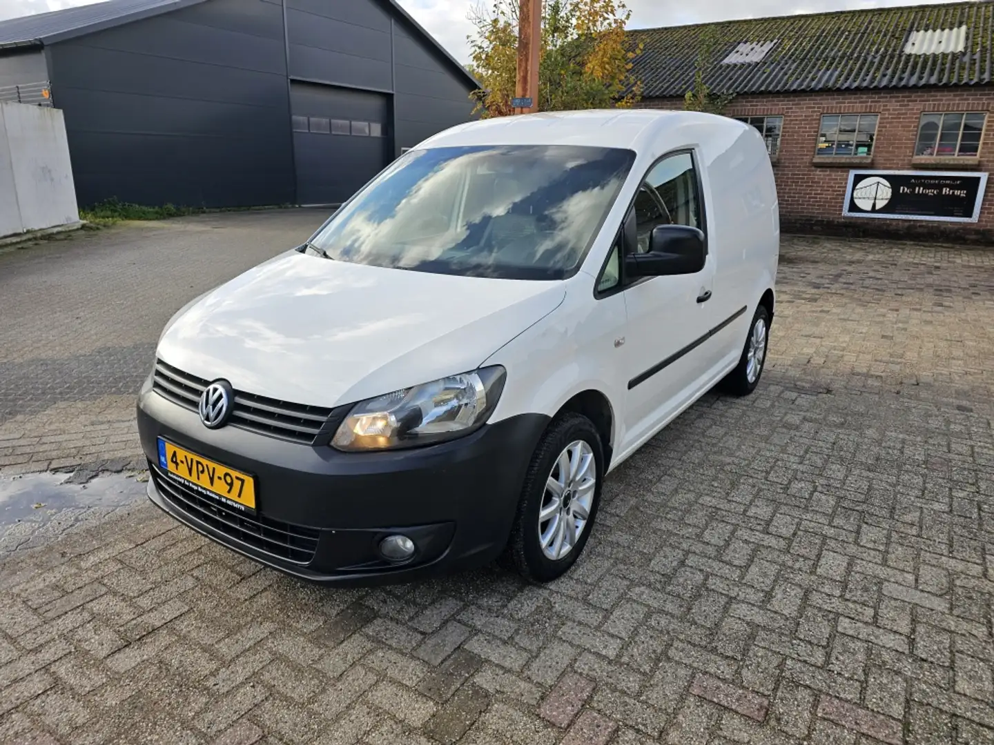 Volkswagen Caddy 1.6 TDI,Apk,Airco.Trekhaak,Nap Wit - 1
