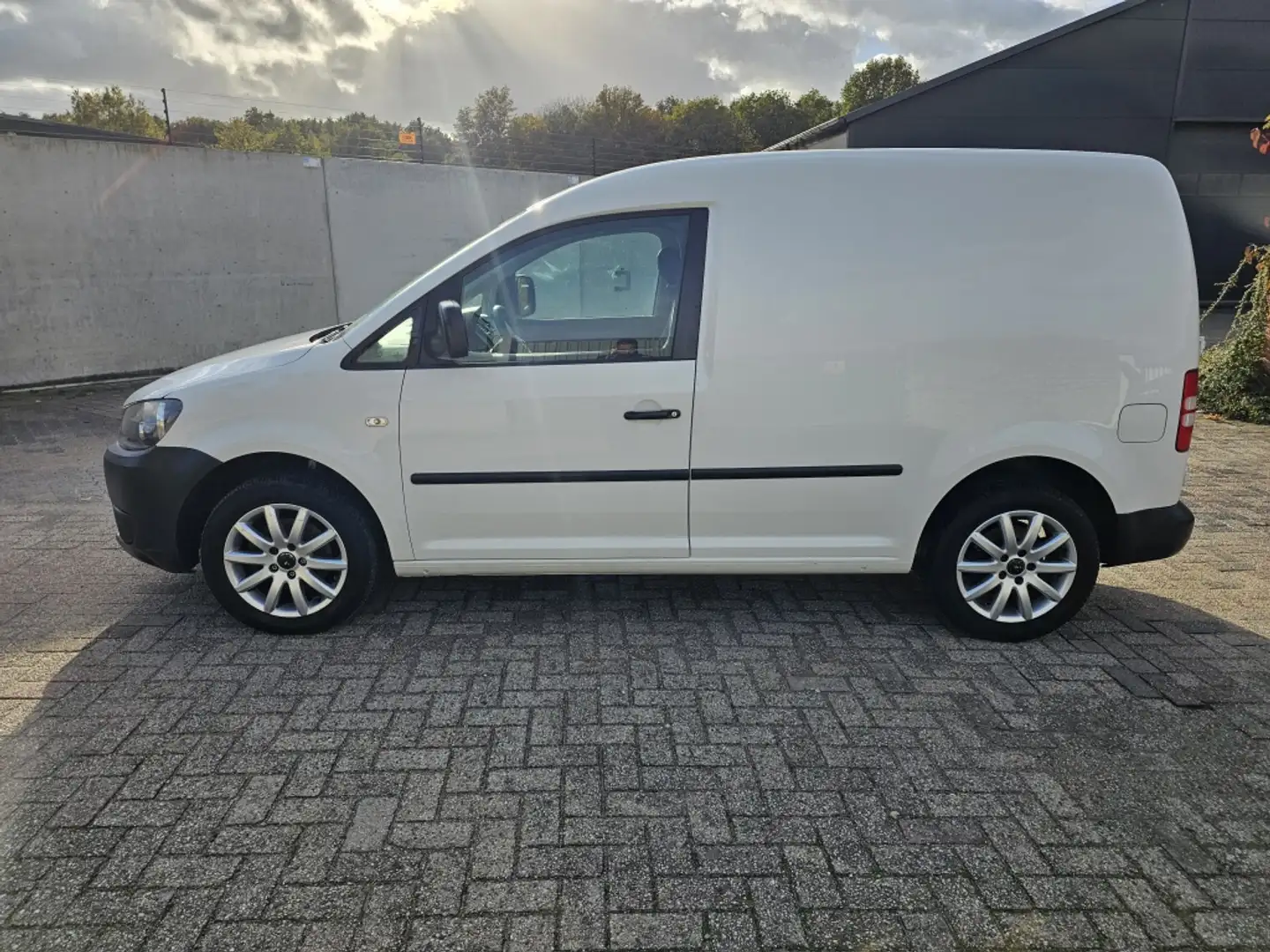 Volkswagen Caddy 1.6 TDI,Apk,Airco.Trekhaak,Nap Wit - 2