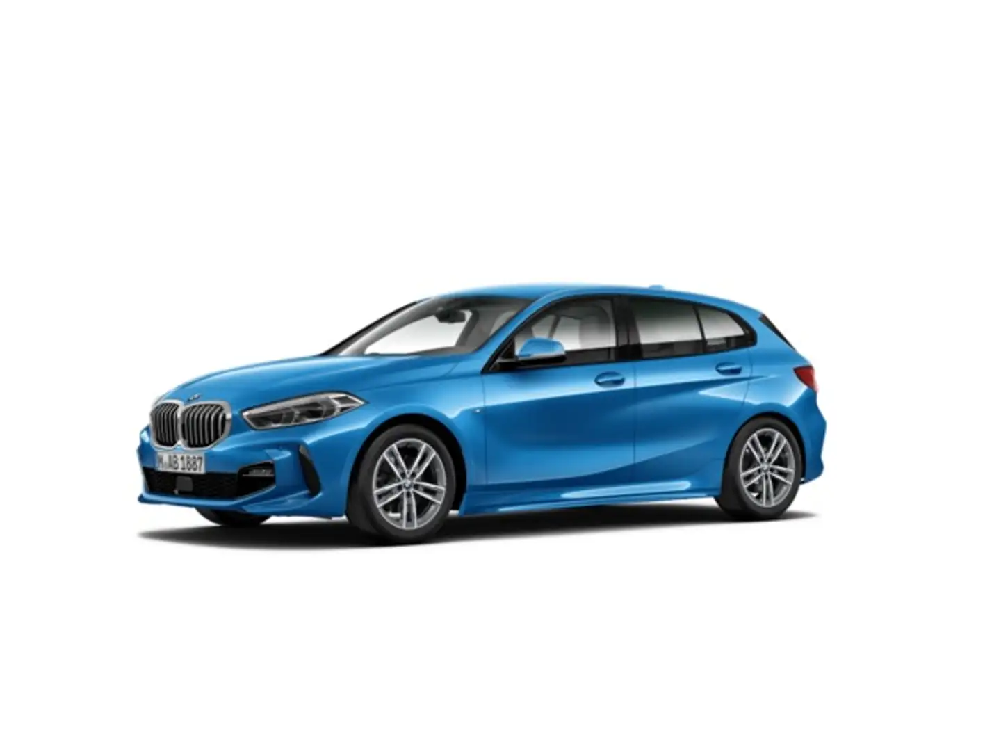 BMW 118 118dA Business Bleu - 2
