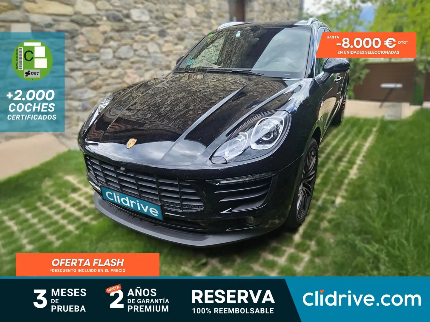 Porsche Macan S Diesel Aut. Negro - 1