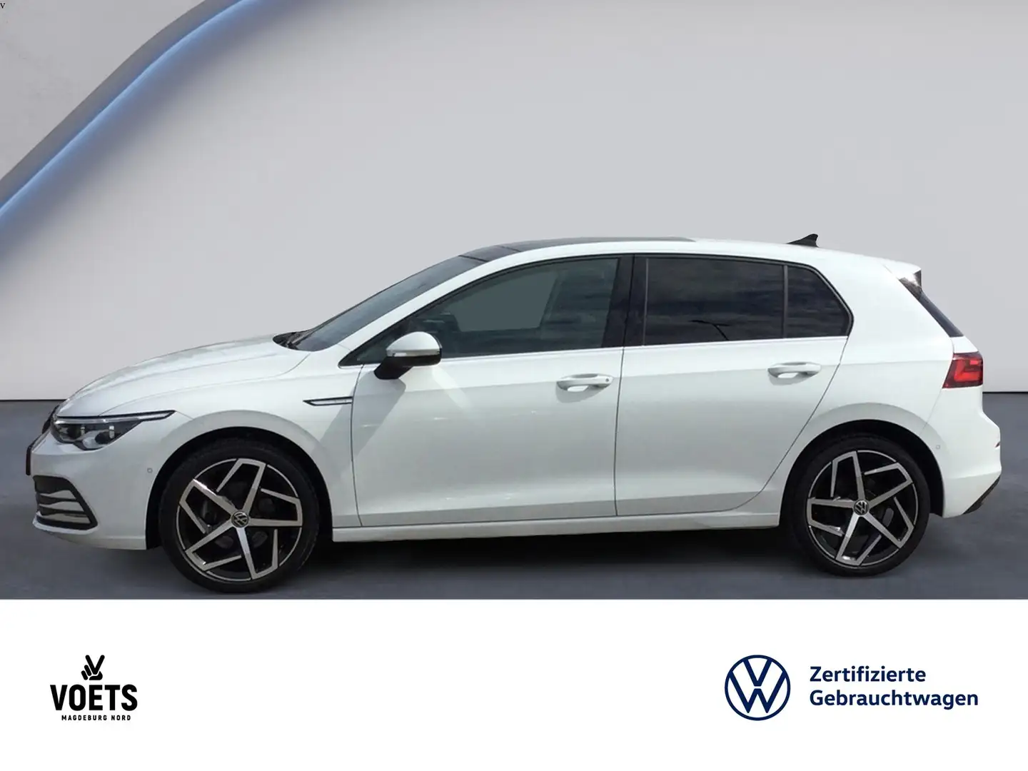 Volkswagen Golf VIII 1.5eTSI STYLE DSG Standhzg.+Panorama Blanco - 2