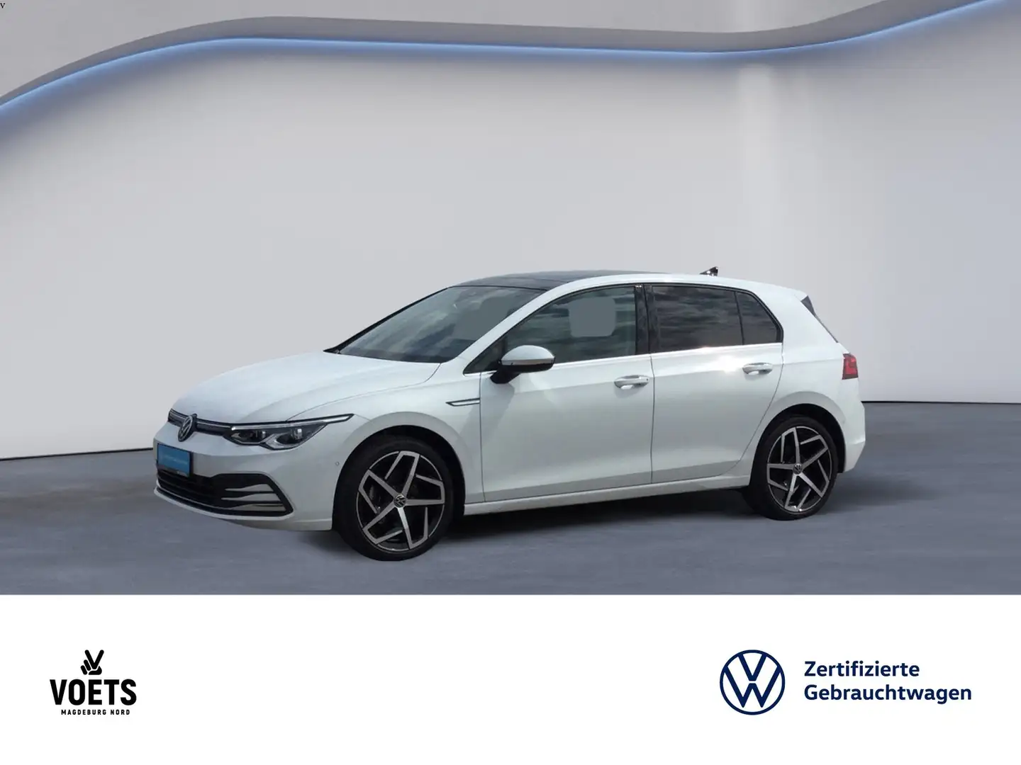 Volkswagen Golf VIII 1.5eTSI STYLE DSG Standhzg.+Panorama Blanco - 1