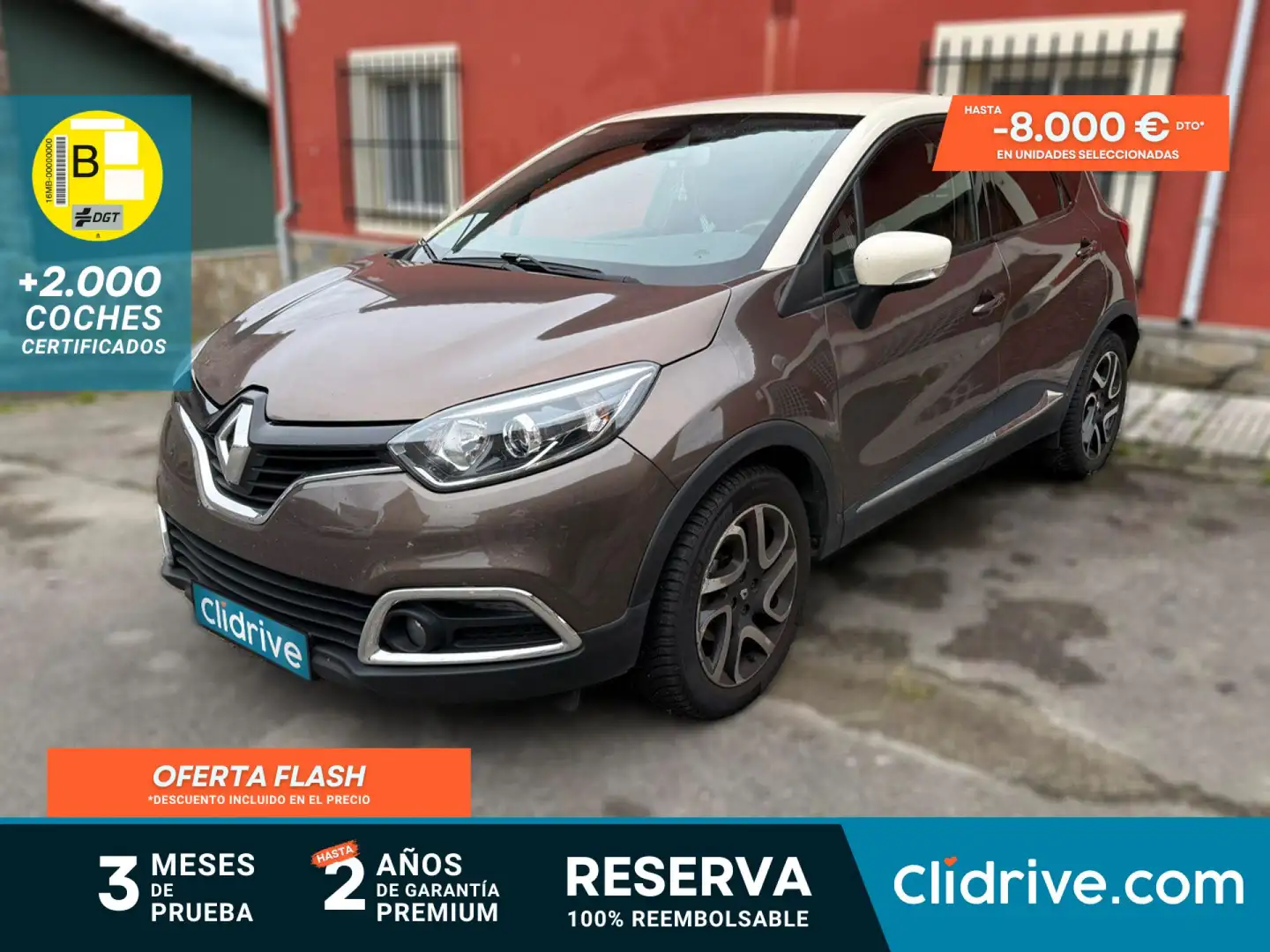 Renault Captur 1.5dCi Energy eco2 Zen 90 Marrón - 1