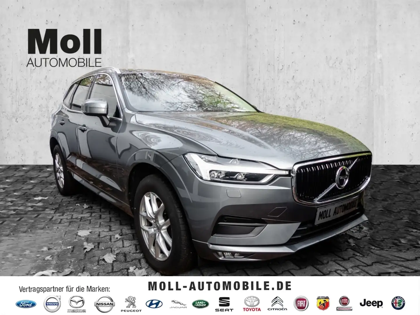 Volvo XC60 Momentum Pro AWD B4 Diesel EU6d Allrad StandHZG Na Gris - 1