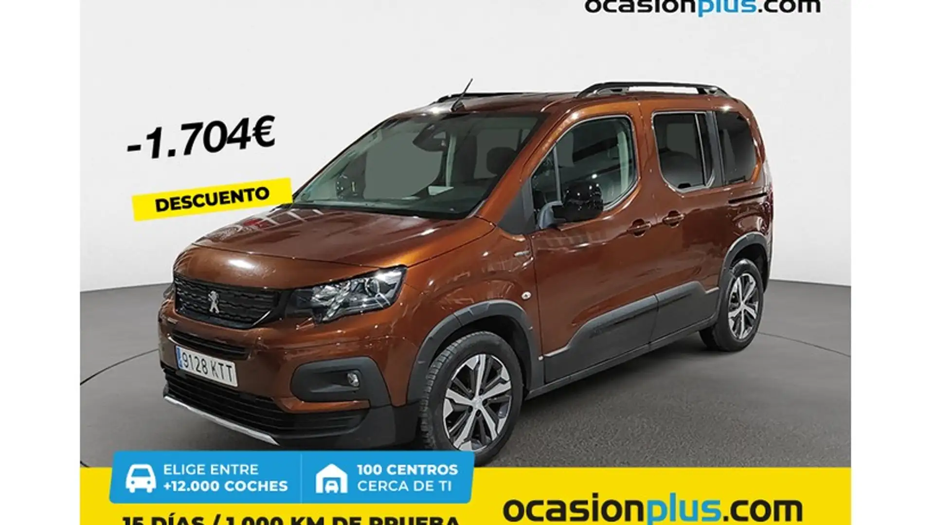 Peugeot Rifter 1.2 PureTech Standard GT Line 110 Marrón - 1