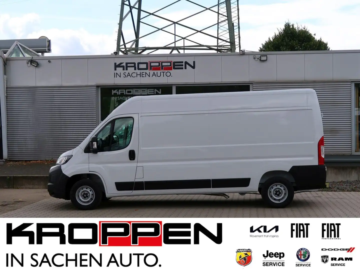 Fiat Ducato Maxi 180 PS,AHK,Schwingsitz,Navi,Klima Bianco - 1