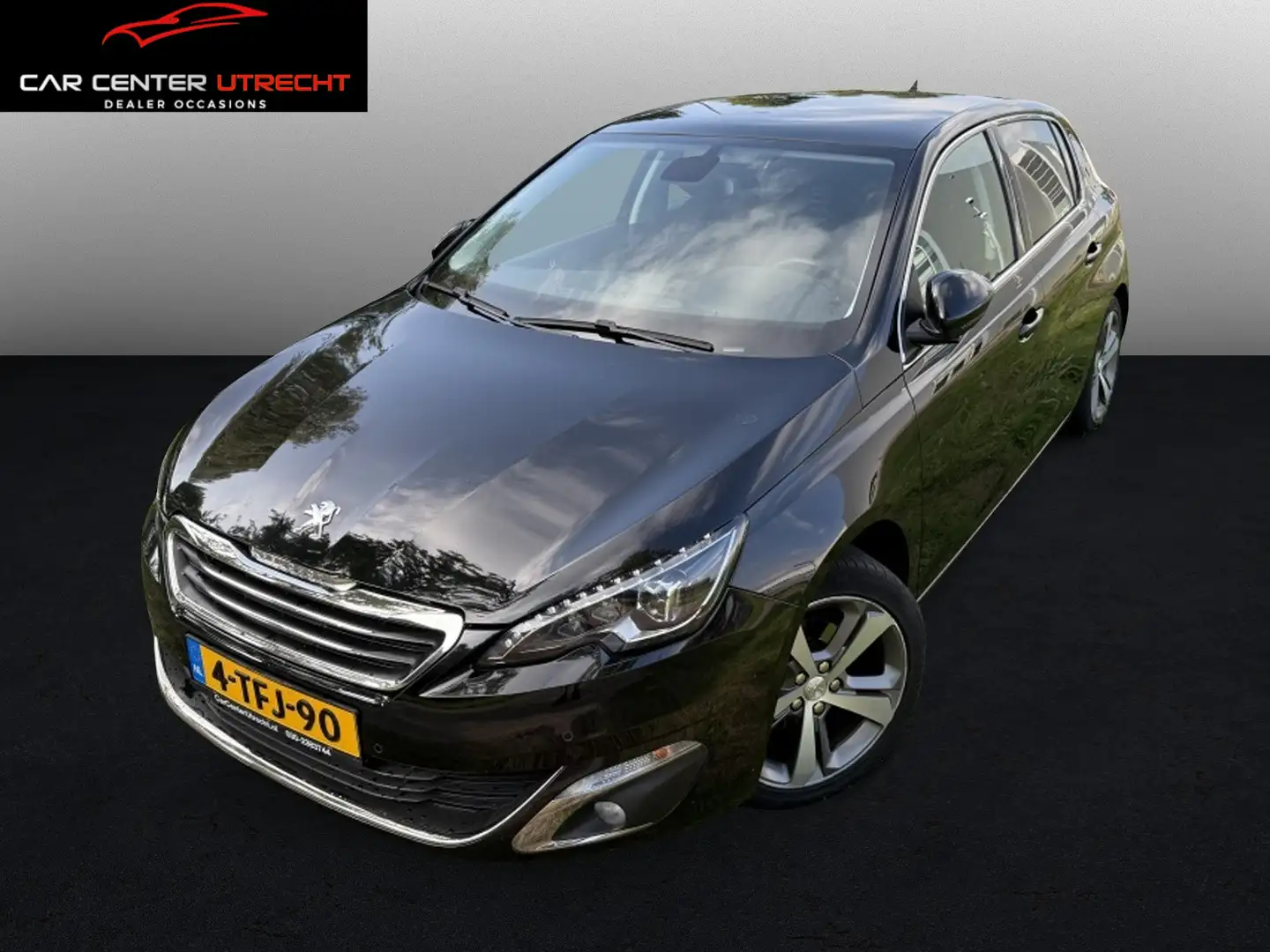 Peugeot 308 Pano Navi 6 Versn 1.6 THP Première VERKOCHT Zwart - 1
