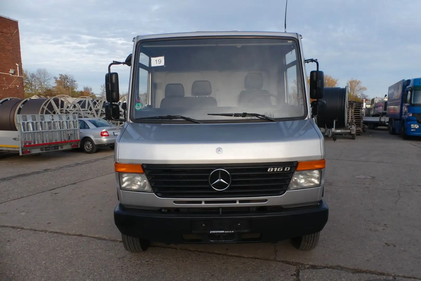 Mercedes-Benz 816D Maxi L2H2*Diff-Sperre*AHK*1Hand*Euro5 Argent - 2