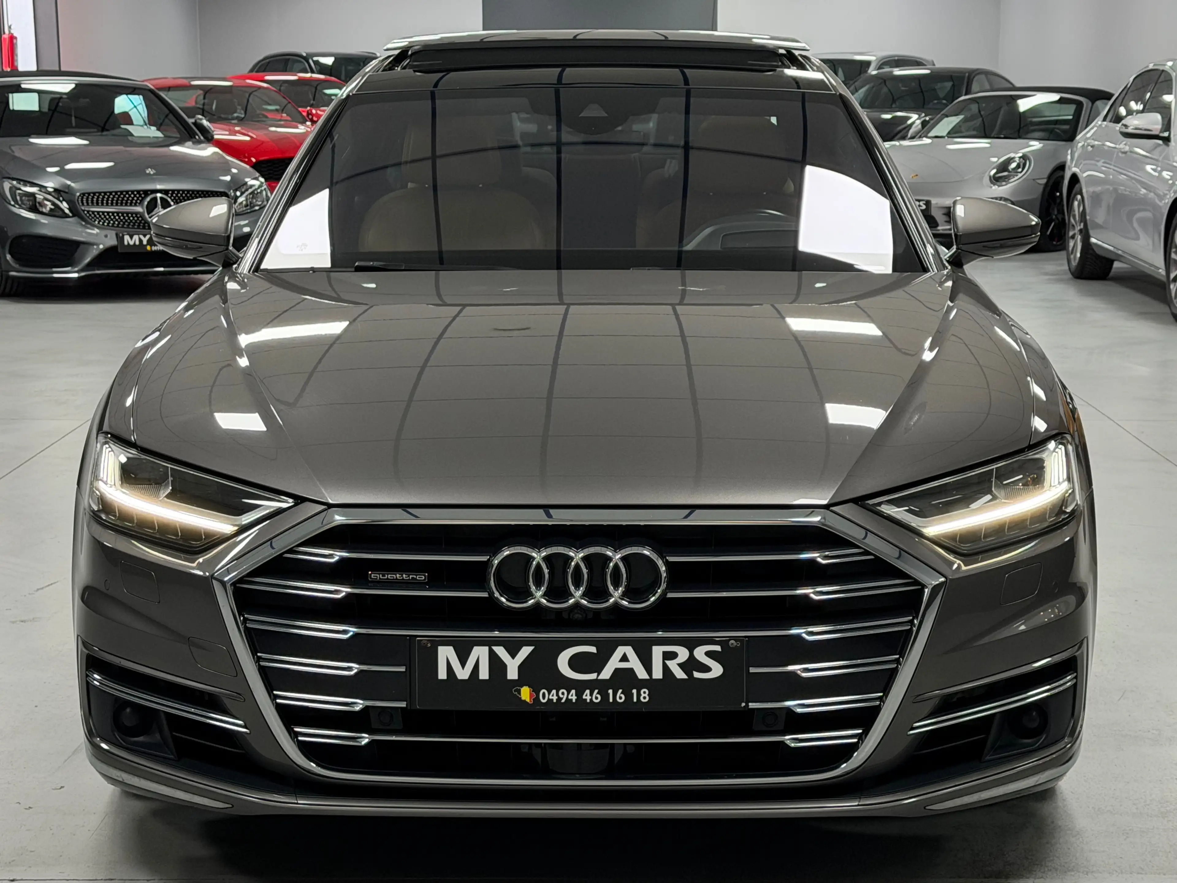 Audi A8 50 TDi Quattro Tiptronic - TOIT PANORAMIQUE - MATRIX - DISTRONIC - HEAD-UP - CAMERA 360 - KEYLESS — photo 2
